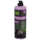 美國製 3D 洗車水蠟水 WASH AND WAX 500ml   